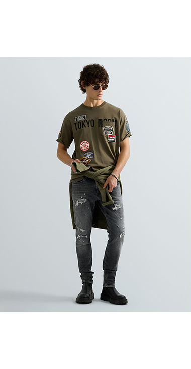 TOKYOパッチ リラックスTシャツ 詳細画像